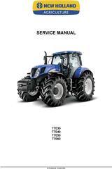 New Holland T7030, T7040, T7050, T7060 Tractor Service Manual