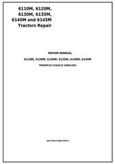 TM408519 - John Deere 6110M, 6120M, 6130M, 6135M, 6140M, 6145M Tractors Service Repair Manual
