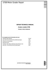 TM1400 - John Deere 570B Motor Grader Service Repair Technical Manual