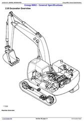 TM1658 - John Deere 110 Excavator Service Repair Technical Manual